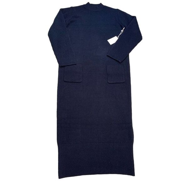 Jackson Rowe Womens Dress Size Large Sweater Black Knit Mock Turtleneck NWT - Picture 2 of 12